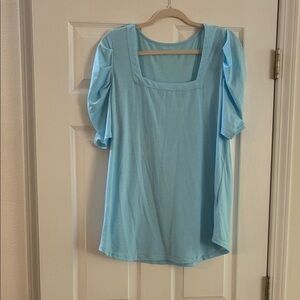 Light Blue Women's Top